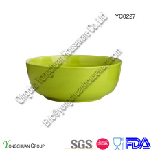 Promotional Ceramic Green Serving Bowl